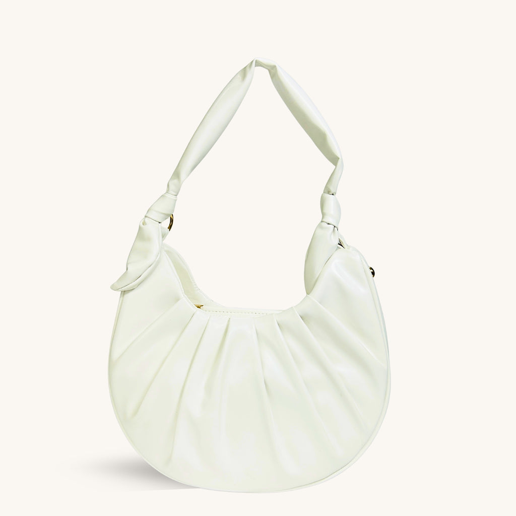 Cloud Shoulder Bag - White