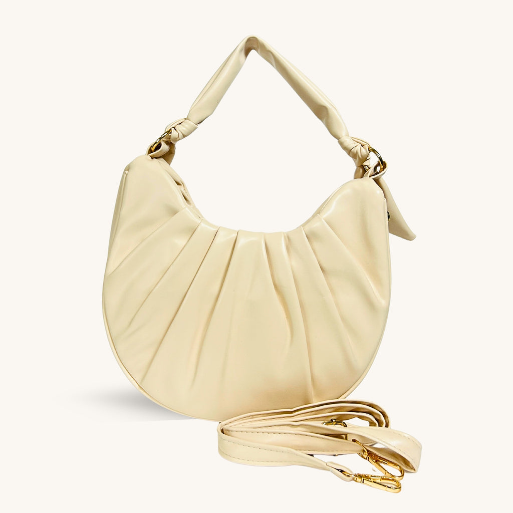Cloud Shoulder Bag - Beige