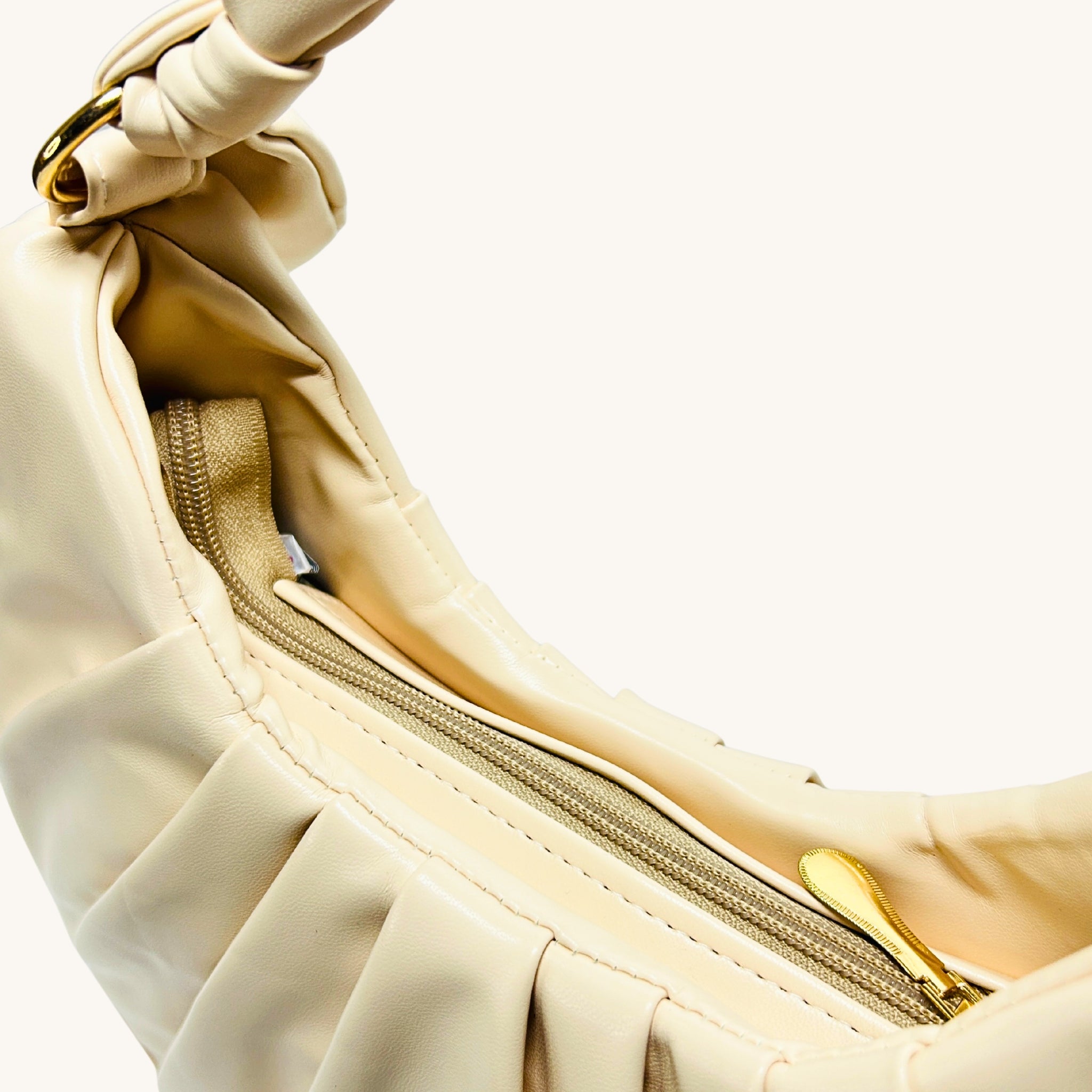 Cloud Shoulder Bag - Beige